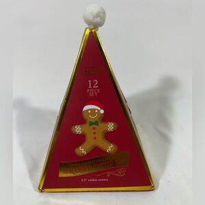 KTCHN 12 PIECE MINI COOKIE CUTTER SET‎ STAINLESS STEEL COPPER FINISH 2.5” NEW